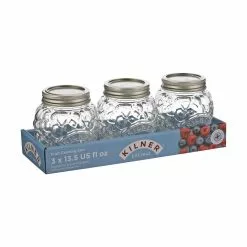 Kilner 13.5oz Fruit Jars (Set Of 3) | Berry -Dinnerware Shop 0025.033u 2