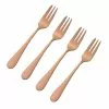 Viners Select 4-Piece Pastry Fork Set | Copper -Dinnerware Shop 0304.073 1
