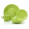 Fiesta® 16-Piece Classic Dinnerware Set | Lemongrass -Dinnerware Shop 0831332 1