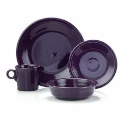Fiesta® 16-Piece Classic Dinnerware Set | Mulberry