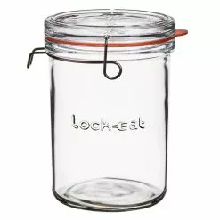 Luigi Bormioli Lock-Eat 3-Piece Frigo Jar Set -Dinnerware Shop 12400.01 3pc frigojarset foodjarxl1 lockeat 1800x1800