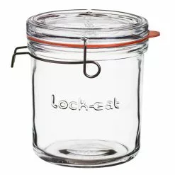 Luigi Bormioli Lock-Eat 3-Piece Frigo Jar Set -Dinnerware Shop 12400.01 3pc frigojarset foodjarxl2 lockeat 1800x1800