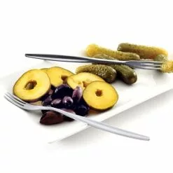 Norpro Stainless Steel Pickle Forks | Set Of 2 -Dinnerware Shop 1366 wpickleplatew