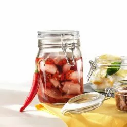 Bormioli Rocco 1L Swing Top Fido Canning Jar -Dinnerware Shop 149220mrg121990 4