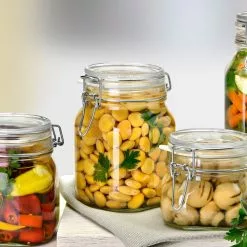 Bormioli Rocco 1L Swing Top Fido Canning Jar -Dinnerware Shop 149220mrg121990 6