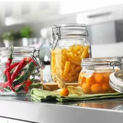 Bormioli Rocco 1L Swing Top Fido Canning Jar -Dinnerware Shop 149220mrg121990 8