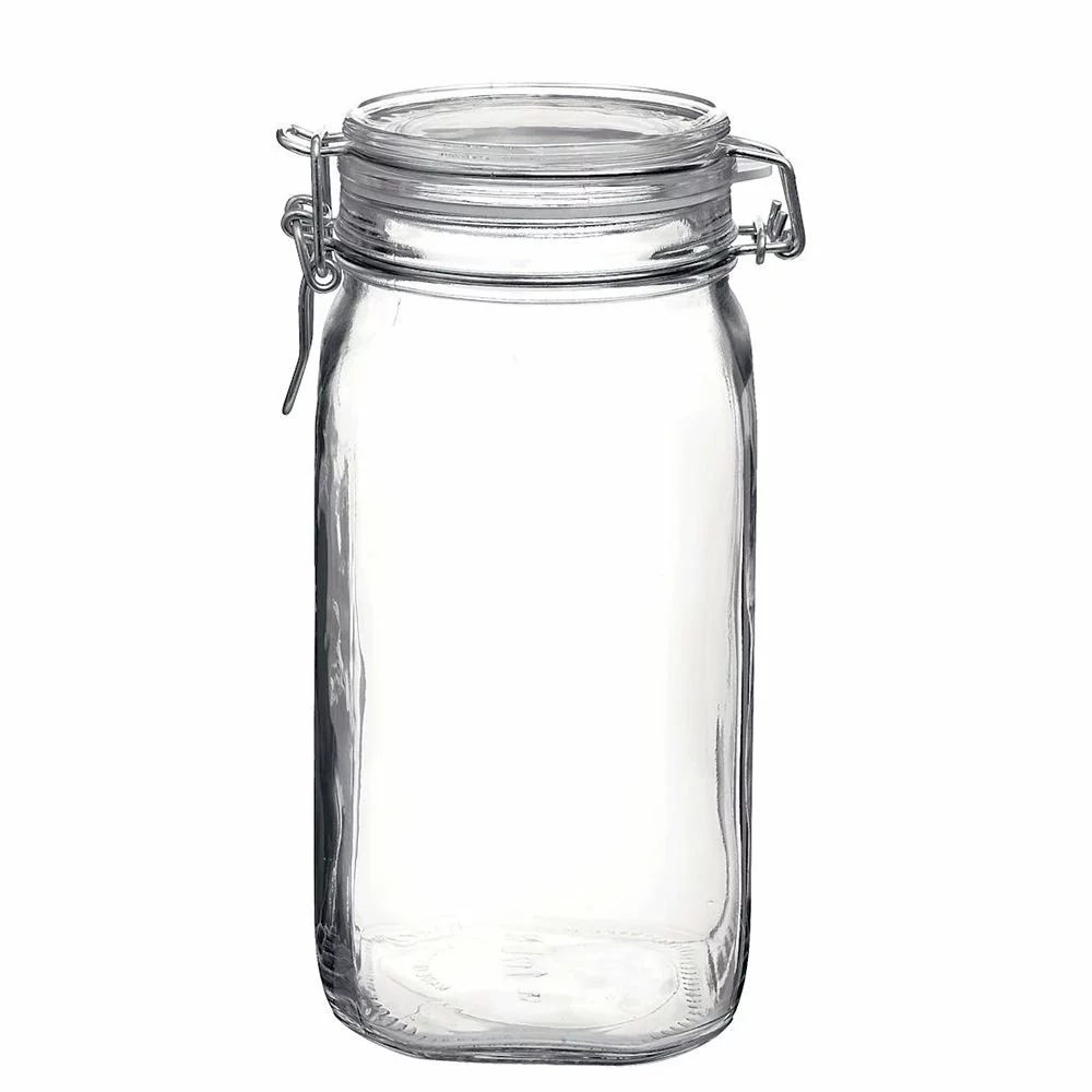 Bormioli Rocco 1.5L Swing Top Fido Canning Jars | 6-pack 4 Bormioli Rocco 1.5L Swing Top Fido Canning Jars | 6-pack - Image 2