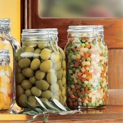 Bormioli Rocco 1.5L Swing Top Fido Canning Jar -Dinnerware Shop 149230mrg121990 3