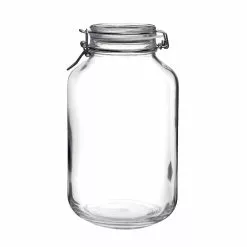 Bormioli Rocco 4L Swing Top Fido Glass Jar