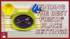 Fiesta® 15" Round Placemat | Cool Color Combo -Dinnerware Shop 157017 maxresdefault