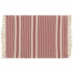 Danica Brands Danica Heirloom Piper Collection 13" X 19" Placemat | Chili
