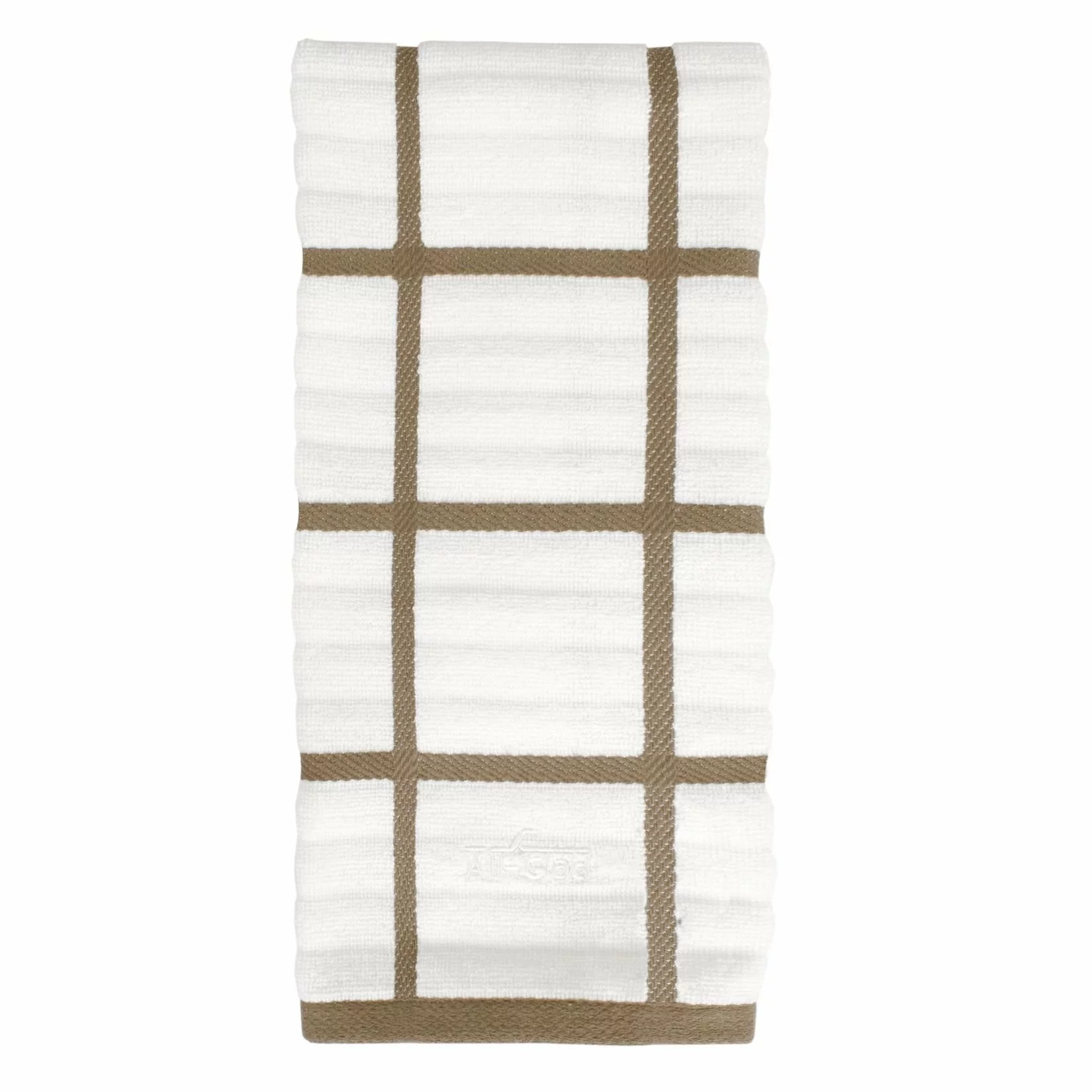 All-Clad Antimicrobial Kitchen Towel | Check Mushroom 3 All-Clad Antimicrobial Kitchen Towel | Check Mushroom