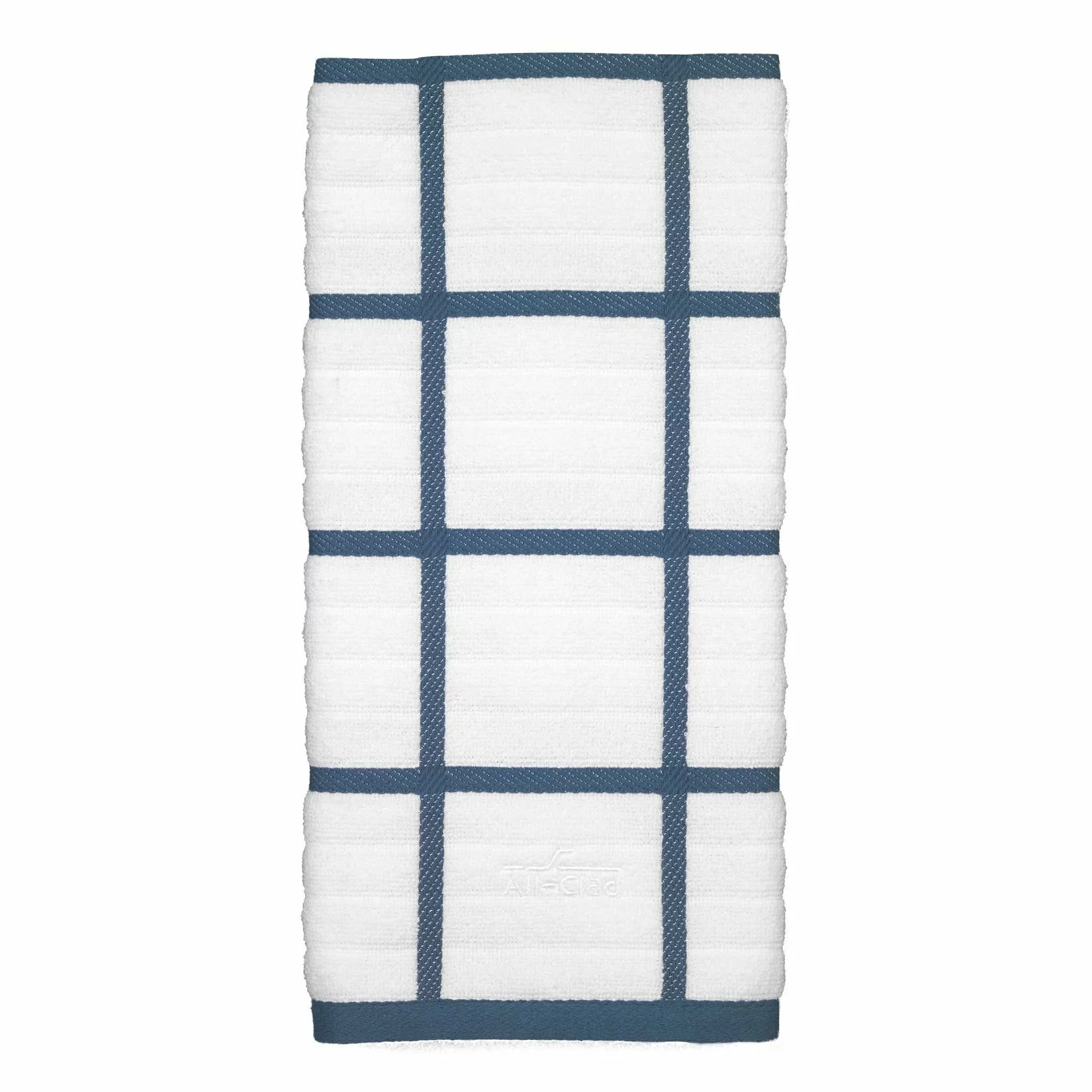 All-Clad Antimicrobial Kitchen Towel | Check Cornflower 3 All-Clad Antimicrobial Kitchen Towel | Check Cornflower