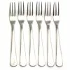 Norpro Appetizer / Dessert Forks - Set Of 6 -Dinnerware Shop 1917 stainless steel appetizer dessert forks