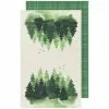 Danica Brands Now Designs By Danica 18" X 28" Printed Dishtowels (Set Of 2) | Woods -Dinnerware Shop 2232083 dt2 woods main
