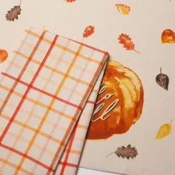 Danica Brands Now Designs By Danica 18" X 28" Printed Dishtowels (Set Of 2) | Hello Fall -Dinnerware Shop 2232102 now designs dishtowel set hello fall am3
