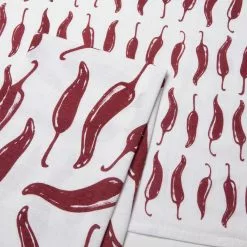 Danica Brands Now Designs By Danica Floursack Dishtowels (Set Of 2) | Carmine Chili Peppers -Dinnerware Shop 2252475 now designs printed floursack dishtowel set chili peppers am3