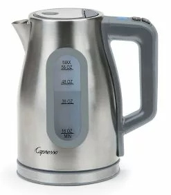 Capresso H2O Select Water Kettle 56oz. | Stainless Steel
