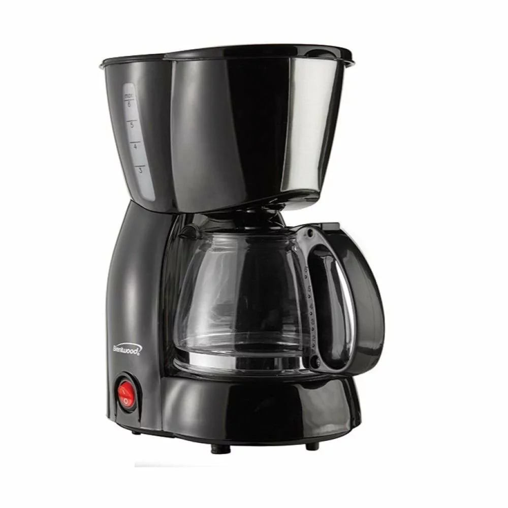 Brentwood Appliances 4-Cup Coffee Maker | Black 3 Brentwood Appliances 4-Cup Coffee Maker | Black