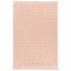 Danica Brands Danica Heirloom Textured Waffle Weave Hand Towel | Blush 2 Danica Brands Danica Heirloom Textured Waffle Weave Hand Towel | Blush -Dinnerware Shop 3100504 heirloom cotton hand towel blush main