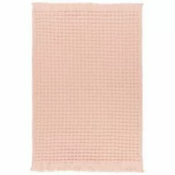 Danica Brands Danica Heirloom Textured Waffle Weave Hand Towel | Blush