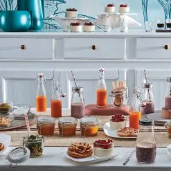 Bormioli Rocco 8.5oz Swing Top Glass Bottle -Dinnerware Shop 314730mcd121990 8