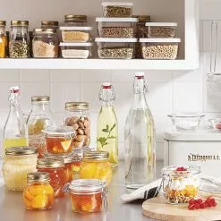 Bormioli Rocco 17oz Swing Top Glass Bottle -Dinnerware Shop 314740mcd121990 4