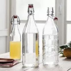 Bormioli Rocco 17oz Swing Top Glass Bottle -Dinnerware Shop 314740mcd121990 5