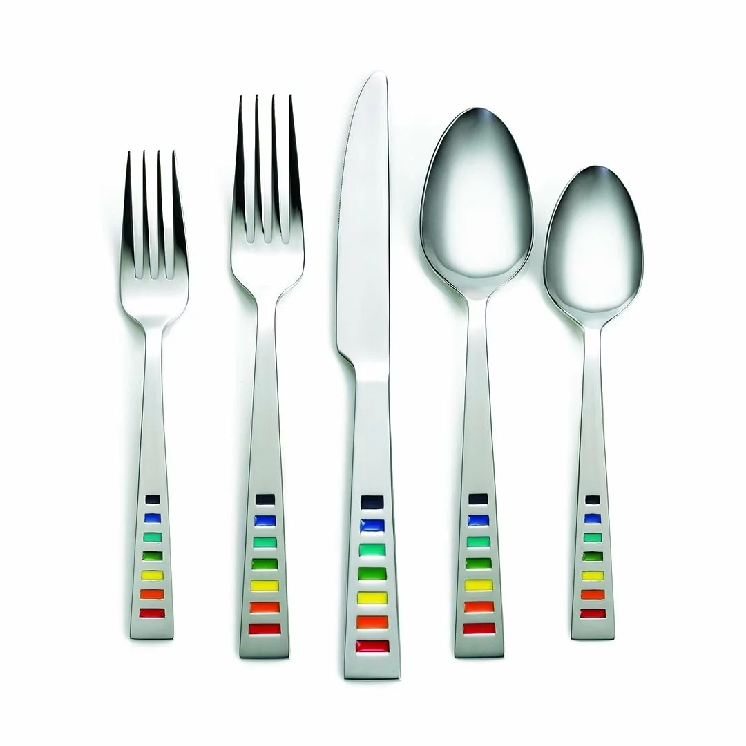 Fiesta® 20-Piece Flatware Set | Celebration 3 Fiesta® 20-Piece Flatware Set | Celebration