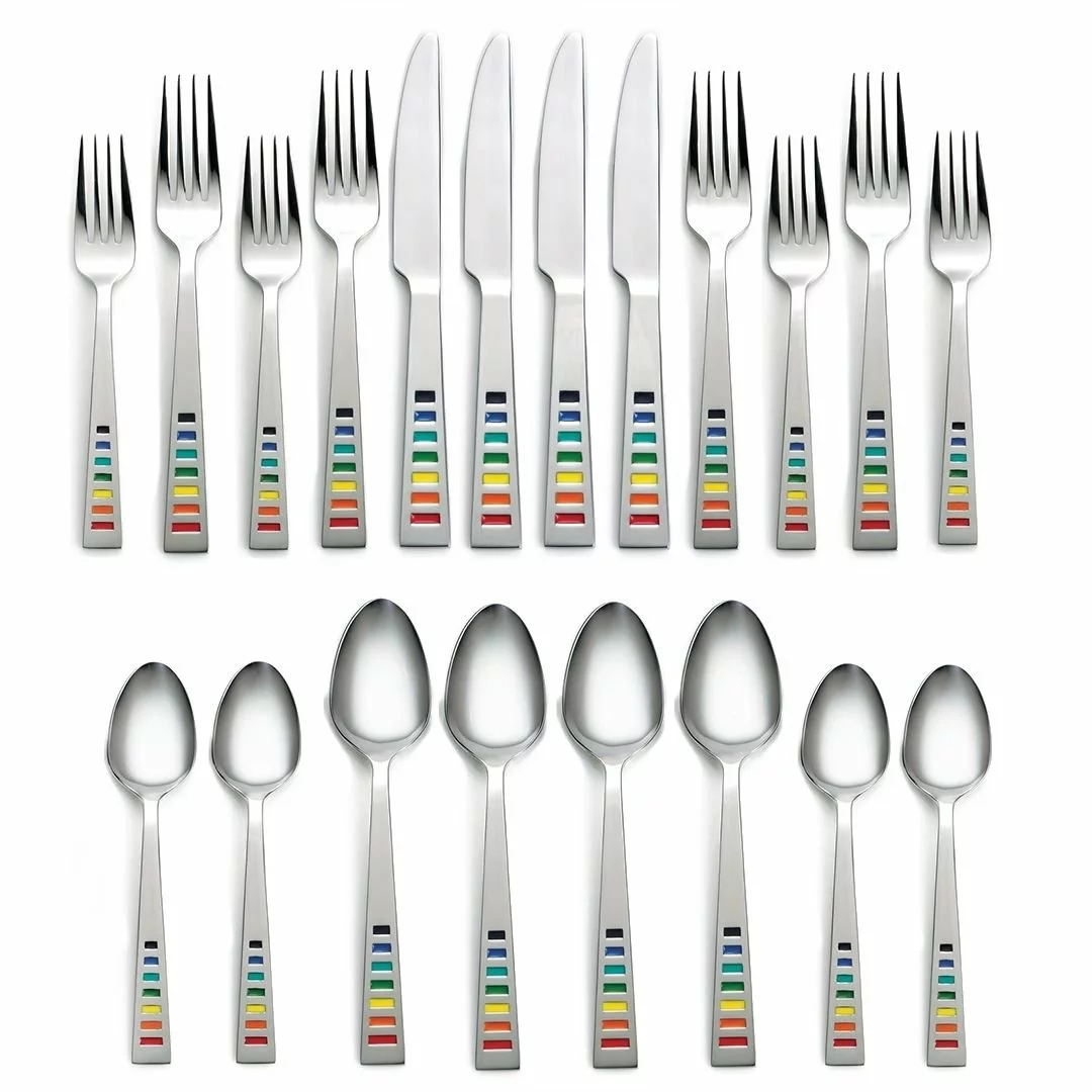 Fiesta® 20-Piece Flatware Set | Celebration 4 Fiesta® 20-Piece Flatware Set | Celebration - Image 2