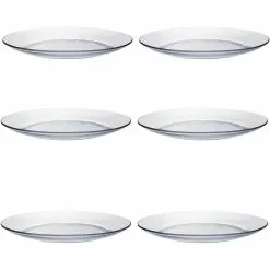Duralex Lys 9.25" Dinner Plates | Set Of 6 -Dinnerware Shop 617tcshljpl. ac sl1500