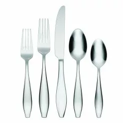 Oneida 18/0 Stainless Steel 65-Piece Flatware Set | Comet