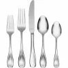 Oneida Brushed Satin 18/0 Stainless Steel 45-Piece Flatware Set | Voss 2 Oneida Brushed Satin 18/0 Stainless Steel 45-Piece Flatware Set | Voss -Dinnerware Shop 61pit 4eagl. ac sl1500 1