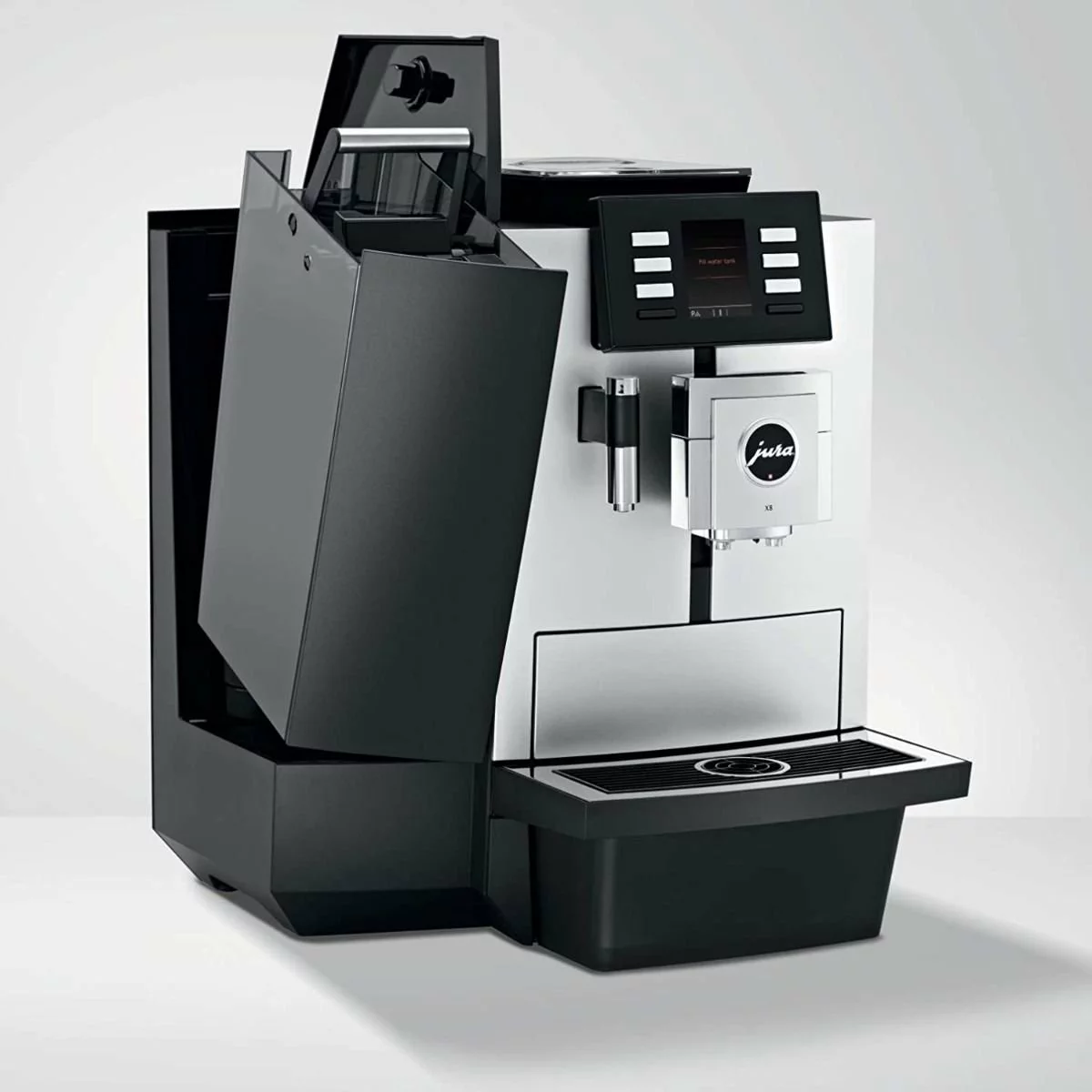 Jura X8 Automatic Coffee & Espresso Machine With Touch Screen | Platinum 4 Jura X8 Automatic Coffee & Espresso Machine With Touch Screen | Platinum - Image 2