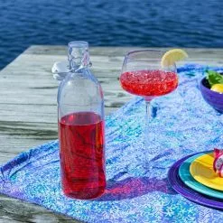 Bormioli Rocco 33.75oz Emilia Glass Bottle -Dinnerware Shop 666217mba121990 lifestyle 3