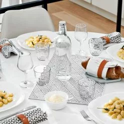 Bormioli Rocco 33.75oz Emilia Glass Bottle -Dinnerware Shop 666217mba121990 4