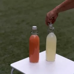 Bormioli Rocco 33.75oz Emilia Glass Bottle -Dinnerware Shop 666217mba121990 7