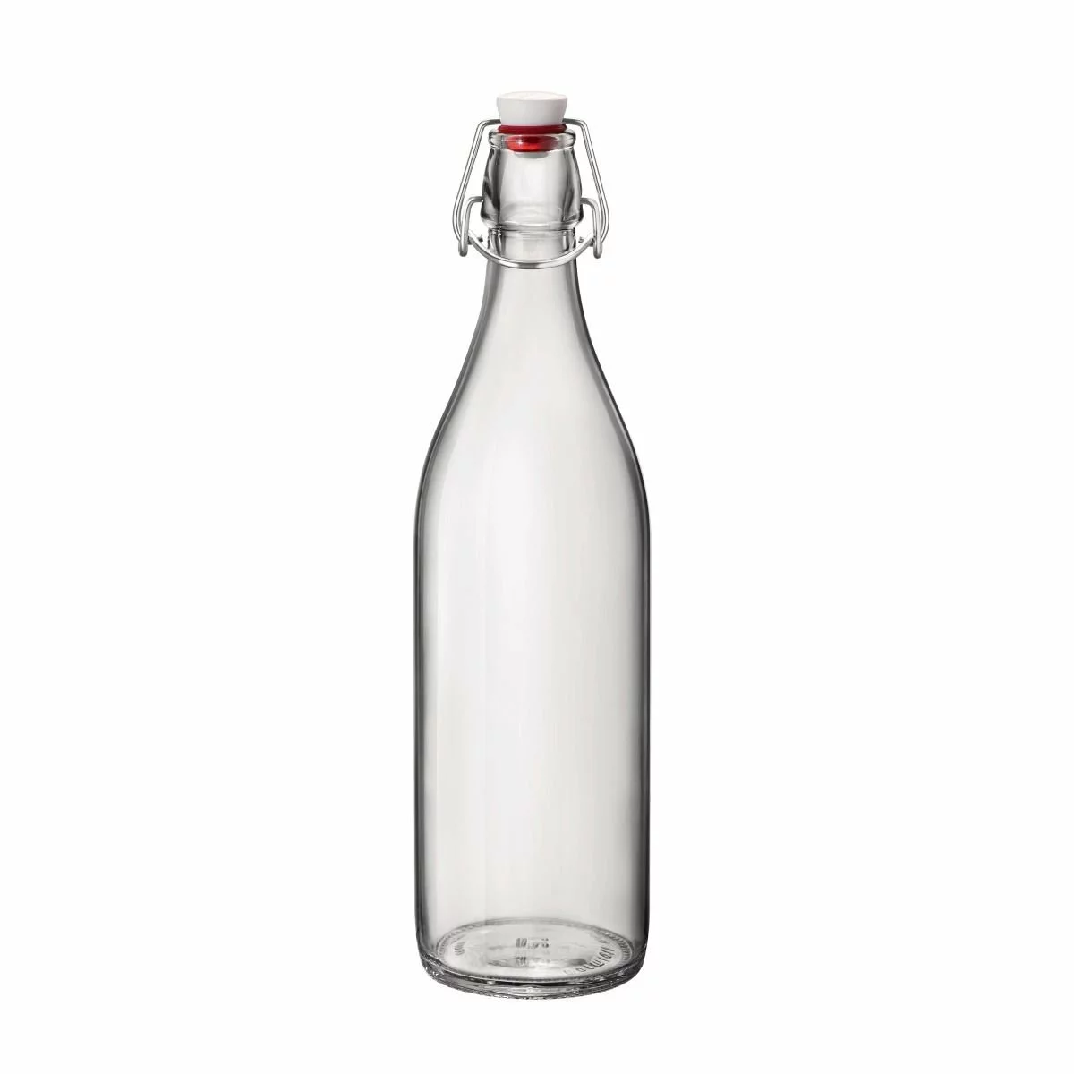 Bormioli Rocco 33.75oz Swing Top Giara Glass Bottle | Clear 3 Bormioli Rocco 33.75oz Swing Top Giara Glass Bottle | Clear