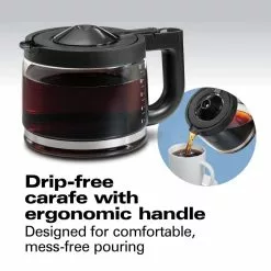 Hamilton Beach Home Hamilton Beach 12-Cup Professional Programmable Coffee Maker | Silver -Dinnerware Shop 71a qt 5qml. ac sl1500