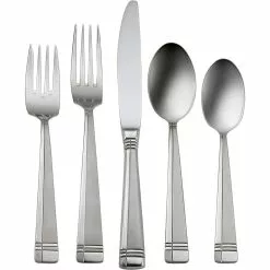 Oneida 18/0 Stainless Steel 45-Piece Flatware Set | Amsterdam