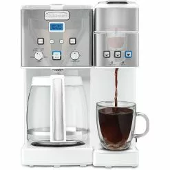 Cuisinart Coffee Center 12-Cup Coffee Maker & Single-Serve Brewer |White -Dinnerware Shop 71kt27hec3l. ac sl1500