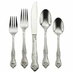 Oneida 18/0 Stainless Steel 45-Piece Flatware Set | Azalea