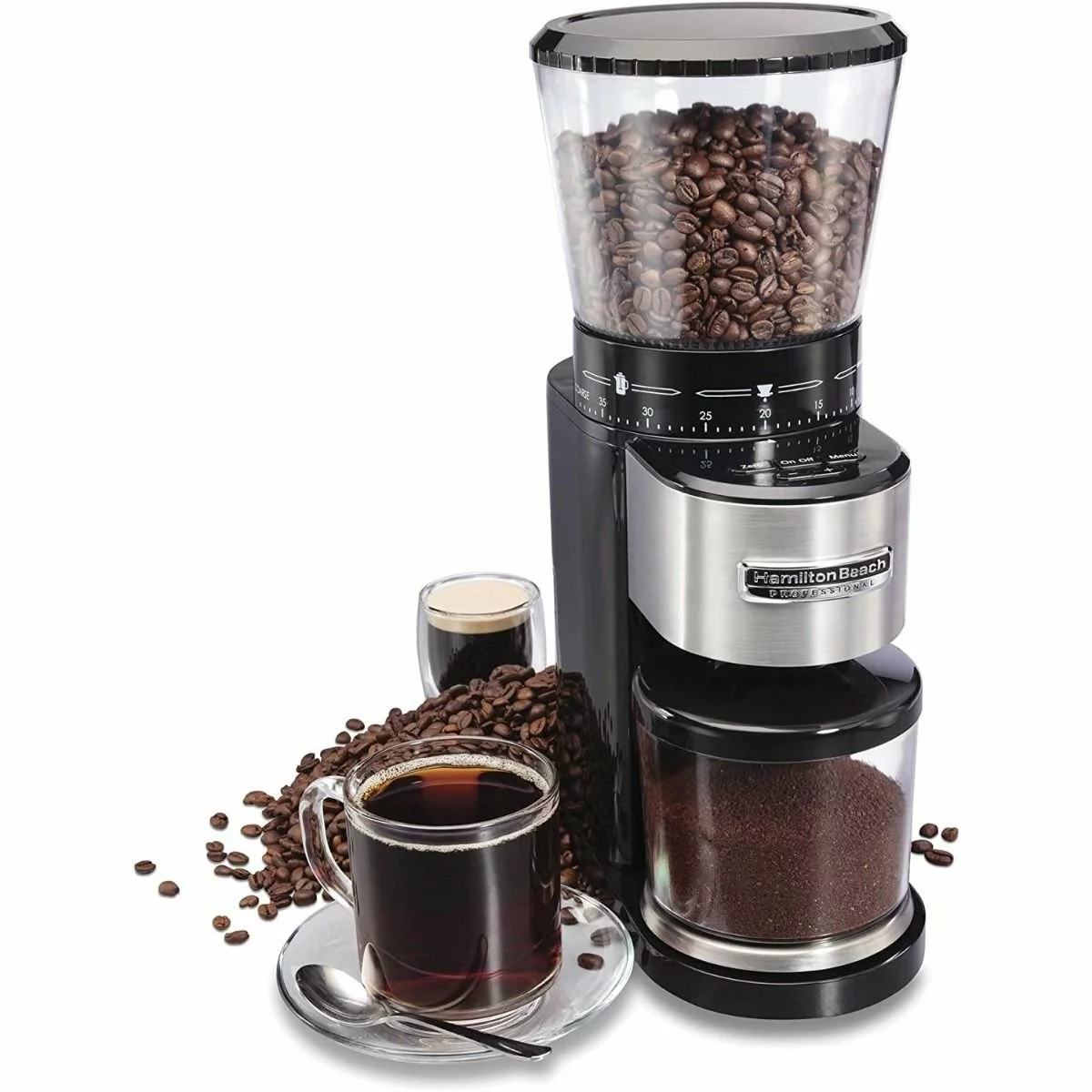 Hamilton Beach Home Hamilton Beach Professional Conical Burr Grinder 3 Hamilton Beach Home Hamilton Beach Professional Conical Burr Grinder