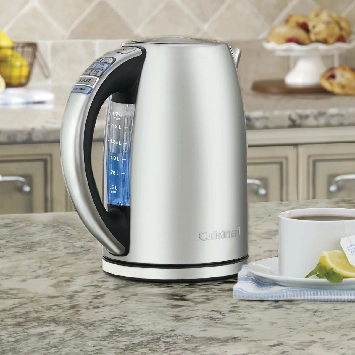 Cuisinart PerfecTemp® Cordless Electric Kettle | Stainless Steel 5 Cuisinart PerfecTemp® Cordless Electric Kettle | Stainless Steel - Image 3