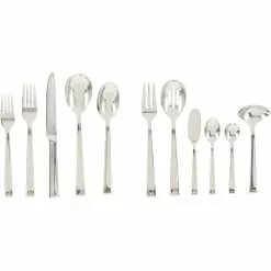 Villeroy & Boch 46-Piece Stainless Steel Flatware & Serving Set | Victor