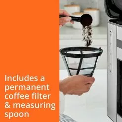 Krups Simply Brew 10-Cup Digital Drip Coffee Maker | Stainless Steel -Dinnerware Shop 71wcmfcm4ll. ac sl1500
