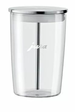 Jura 16.9oz Glass Milk Container For Jura Espresso Machines With Frothing Systems -Dinnerware Shop 72570 jura glass frother for espresso machines
