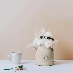 Haden Dorset 7-Cup Stainless Steel Electric Kettle | Putty Beige -Dinnerware Shop 75002dorsetkettlesm1c 1376aeae 180f 4b7b ad4e 4ac089b9d3bc