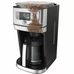Cuisinart 12-Cup Fully Automatic Burr Grind & Brew Coffeemaker With Glass Carafe | Black & Stainless Steel -Dinnerware Shop 81efksabqrl. ac sl1500