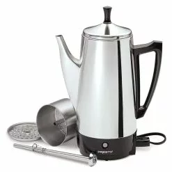 Presto® Stainless Steel Electric Coffee Percolator | 12-Cup